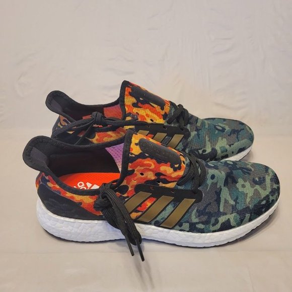 Adidas Speedfactory AM4 Knight Running Shoes Size 8 Sneakers FW6630 Green Gold main image 6
